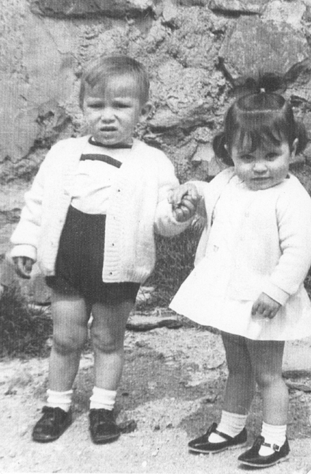 NiÃ±os paseando. CastejÃ³n de Tornos.