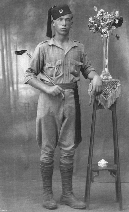 Retrato militar. CastejÃ³n de Tornos.