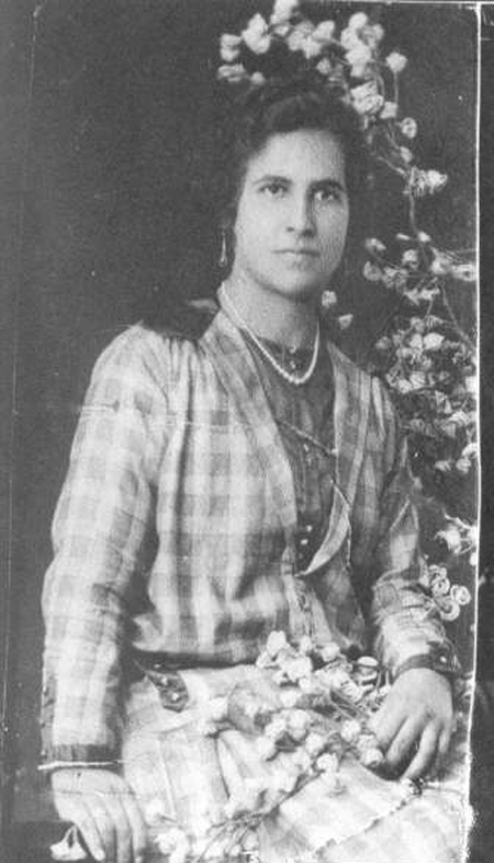 Retrato de una vecina de Morata de Jiloca.