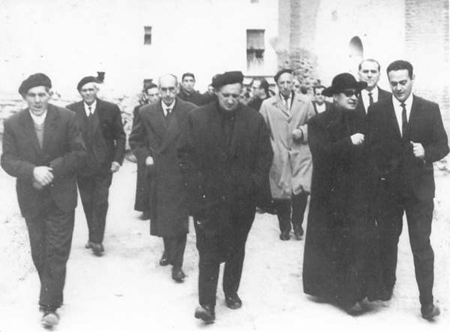 Grupo de vecinos de Morata de Jiloca.