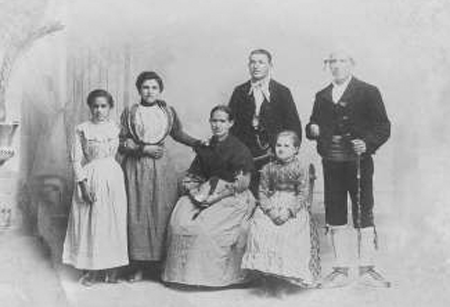 Retrato familiar. Morata de Jiloca.