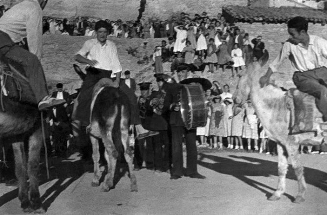 Carrera de burros. Maluenda.