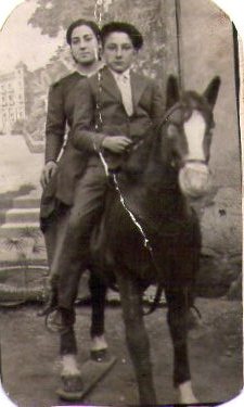 Retrato sobre caballo