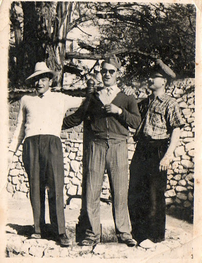 Mozos en las fiestas