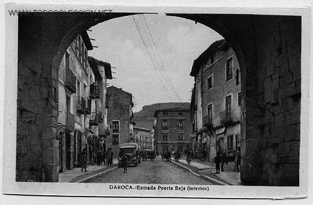 Daroca. Entrada Puerta Baja.