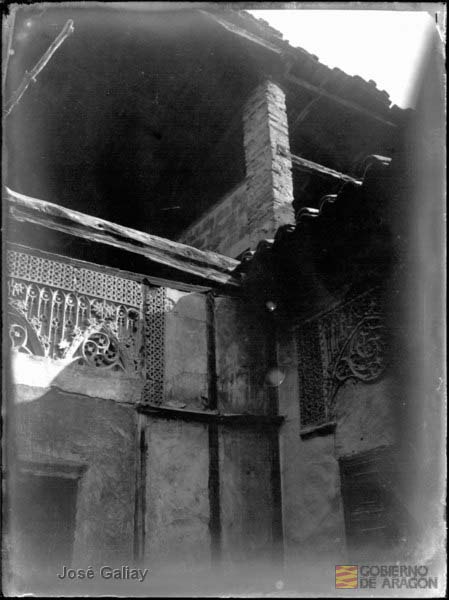 Patio de la casa de los Luna o de don Juan de Austria. Calle Mayor