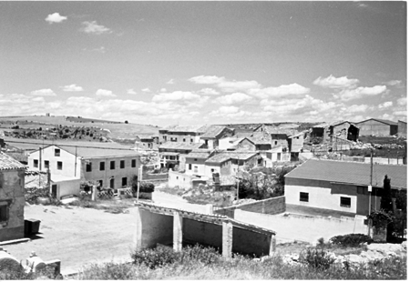 Vista general de la localidad de Villarejo.