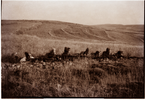 Soldados en trinchera