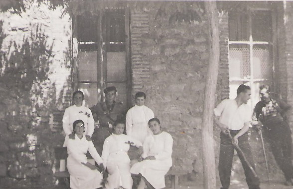 Enfermeras del hospital de Monreal