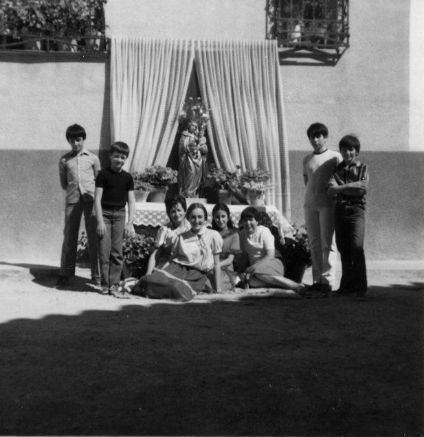 Altar dell Corpus. AÃ±os 80, BaÃ±Ã³n.