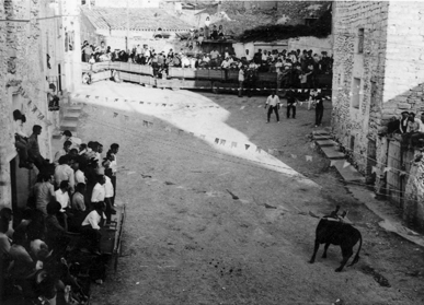 Vaquillas en la localidad. BaÃ±Ã³n.