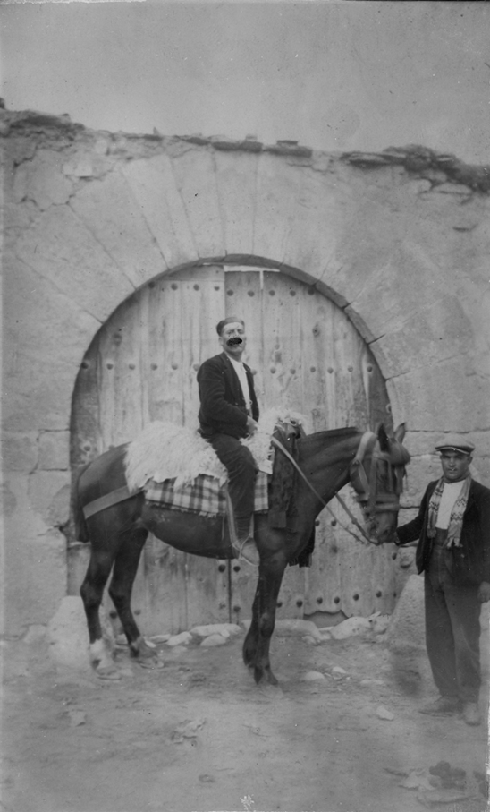 Retrato en caballerÃ­a. BaÃ±Ã³n.