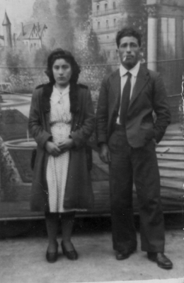 Retrato de pareja. BaÃ±Ã³n.