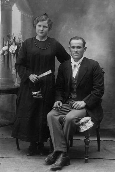 Retrato de pareja. BaÃ±Ã³n.