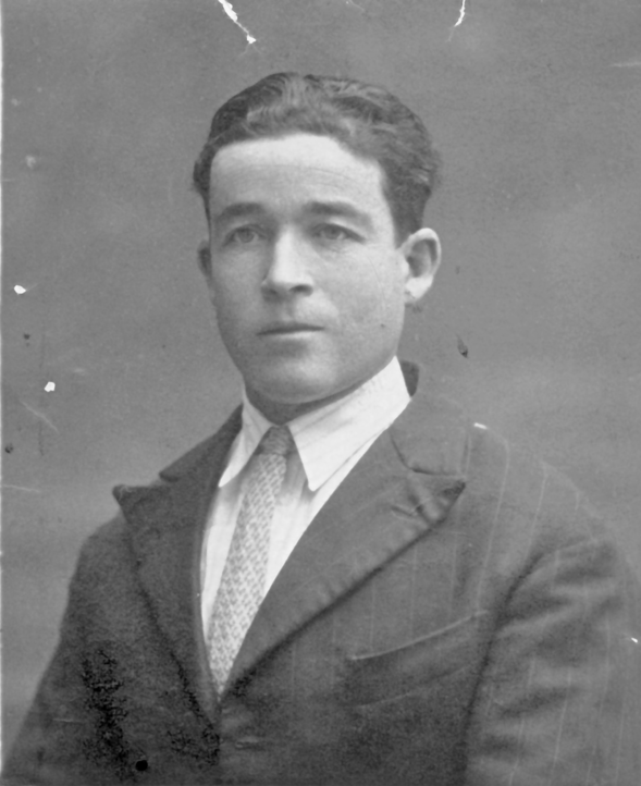 Retrato de hombre. BaÃ±Ã³n.