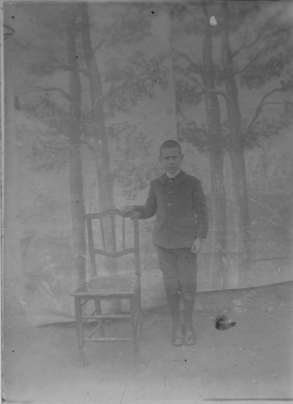 Retrato en el mural. BaÃ±Ã³n.