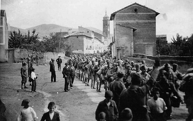 Partida de las tropas italianas de BÃ¡guena