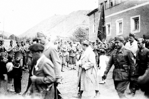 Tropas italianas en BÃ¡guena