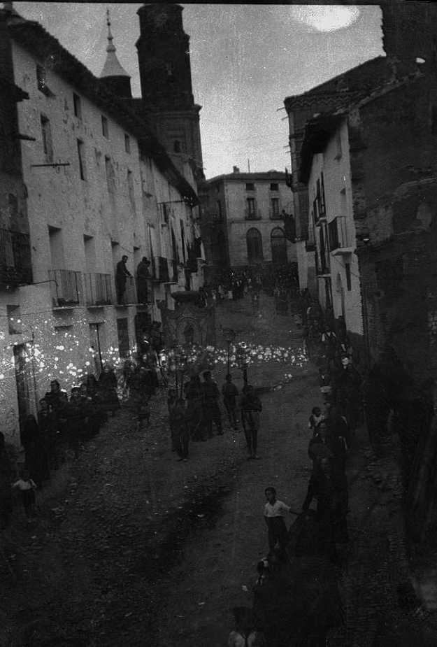 ProcesiÃ³n en BÃ¡guena durante la Guerra Civil
