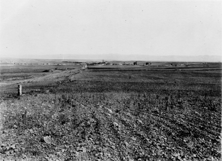 Vista general de la localidad. Blancas