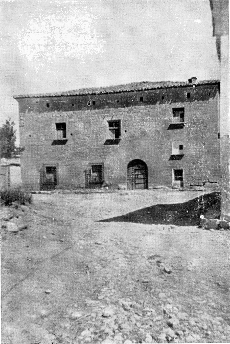 Fachada de la Casa Grande. Blancas.