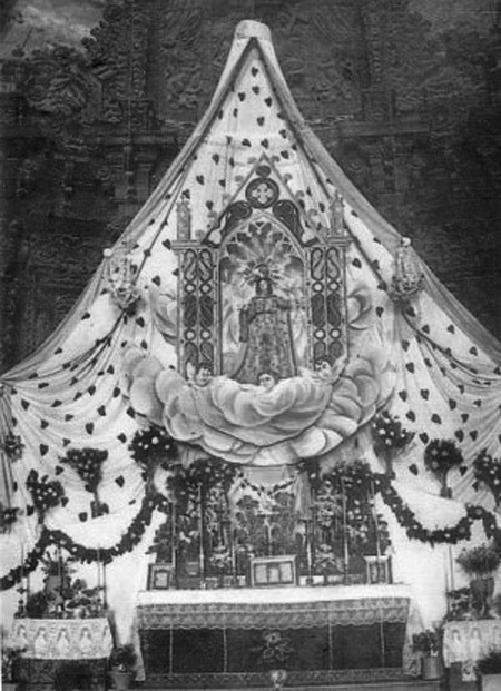 Altar Mayor de la Iglesia de Santa MarÃ­a en Maluenda.