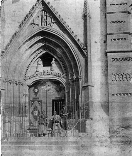 Portada Santa MarÃ­a. Maluenda.