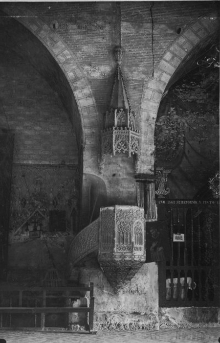 PÃºlpito de Santa Justa en Maluenda.