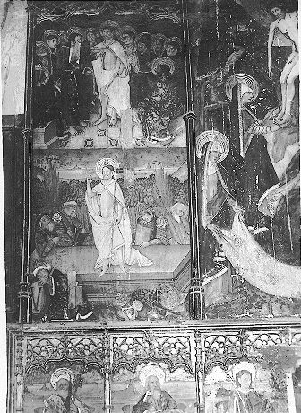 Fragmento del retablo de la vida de Jesucristo