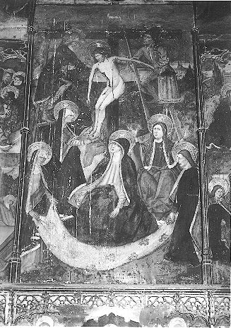 Tabla central del Retablo de la vida de Jesucristo.