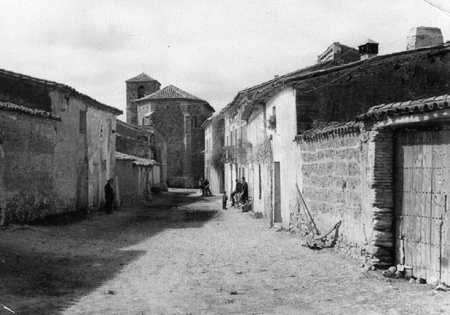 Una calle de la localidad de Badules.