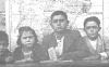 Retrato escolar de los hermanos Gimeno. Villarreal de Huerva.