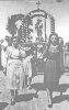 Mujeres en procesiÃ³n en Villarreal de Huerva.