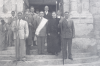 El Prior Anselmo Funes y mayordomos. Langa del Castillo.