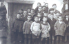 Grupo de niÃ±os de la escuela de Langa del Castillo.